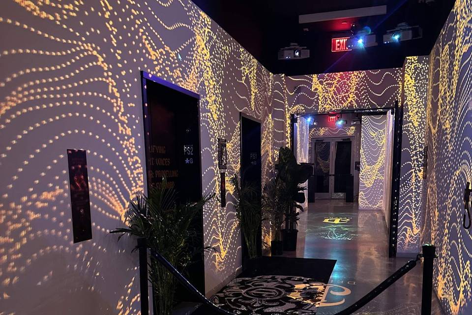 Projection Hallway entrance