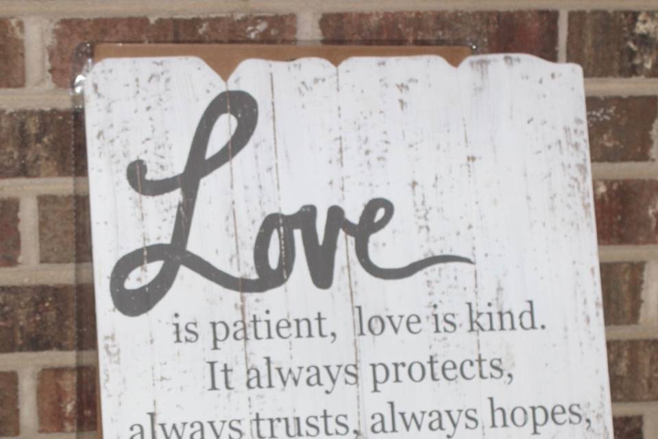 Love is Patient