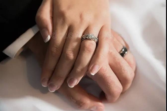 Wedding Rings & Pillow