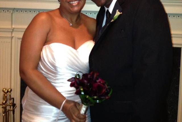 The happy couple