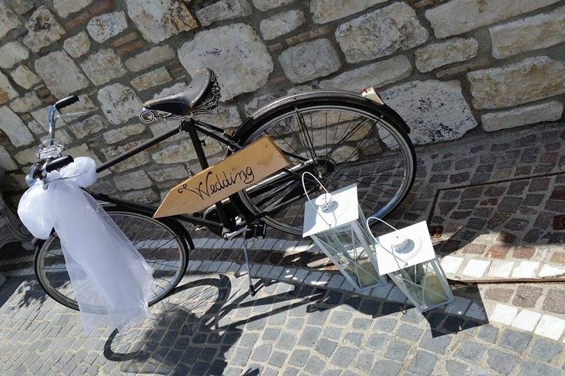Wedding bicycle