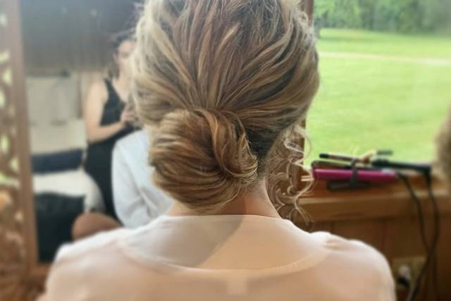 Bridal hair