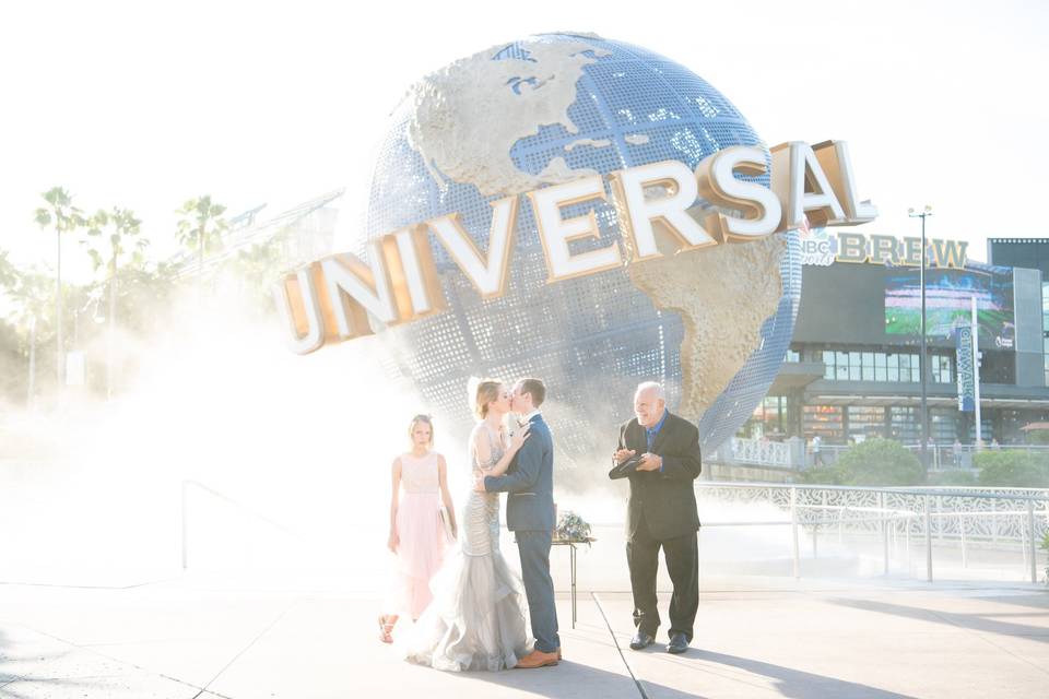 Universal Orlando Wedding