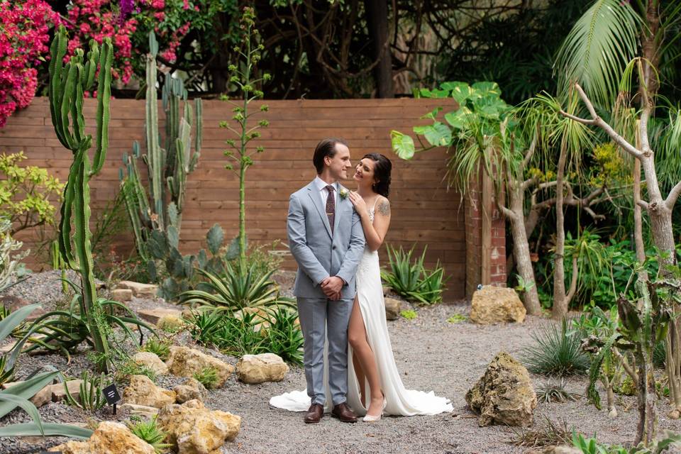 Sunken Gardens Wedding