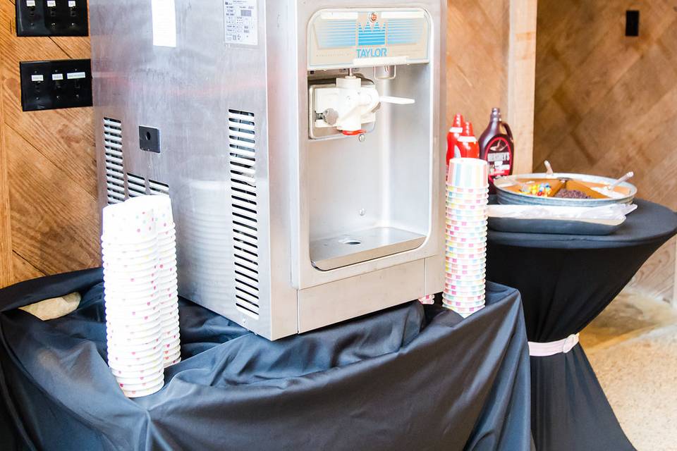 On-site Ice Cream Machine