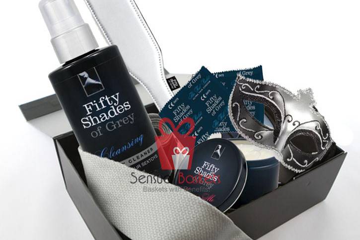 50 Shades of Love (Adults Only) Gift Basket — Hopeless RHOmantic, LLC