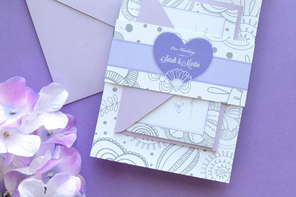 Paris in love lilac collection