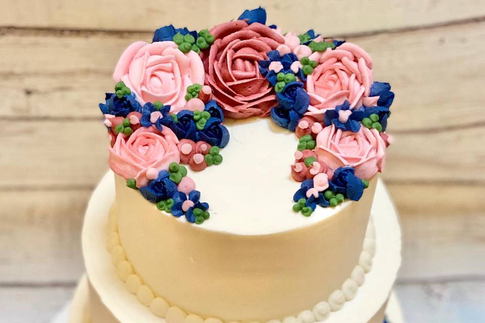 Buttercream florals