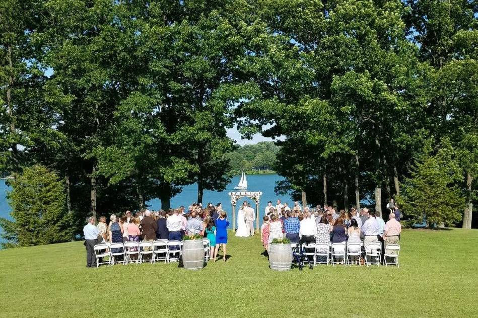 Outdoor Wedding Ceremony