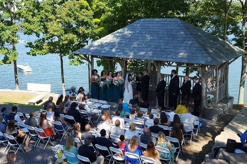 Gazebo Wedding Ceremony