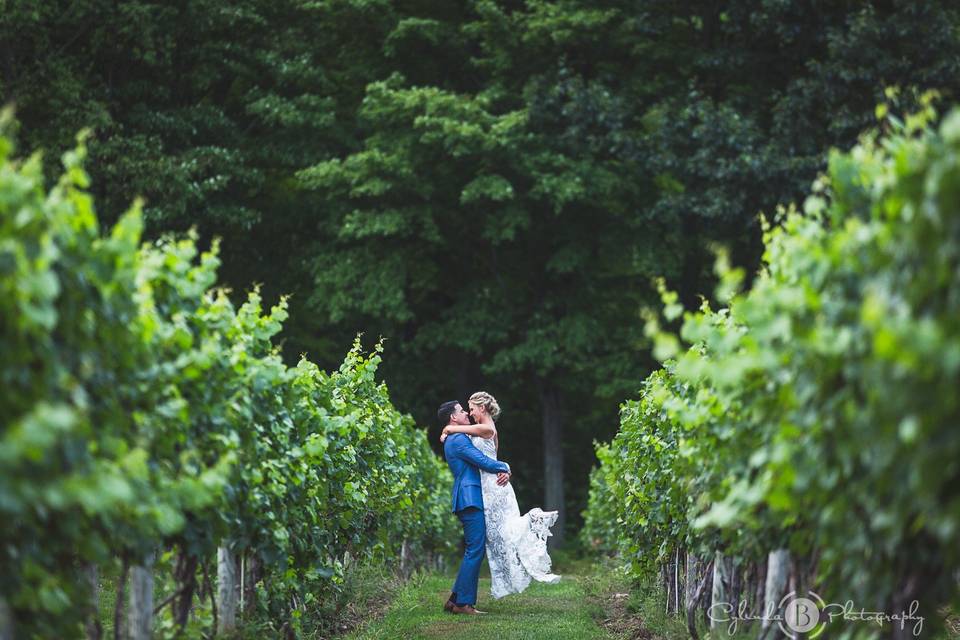 Couple Within The Vines