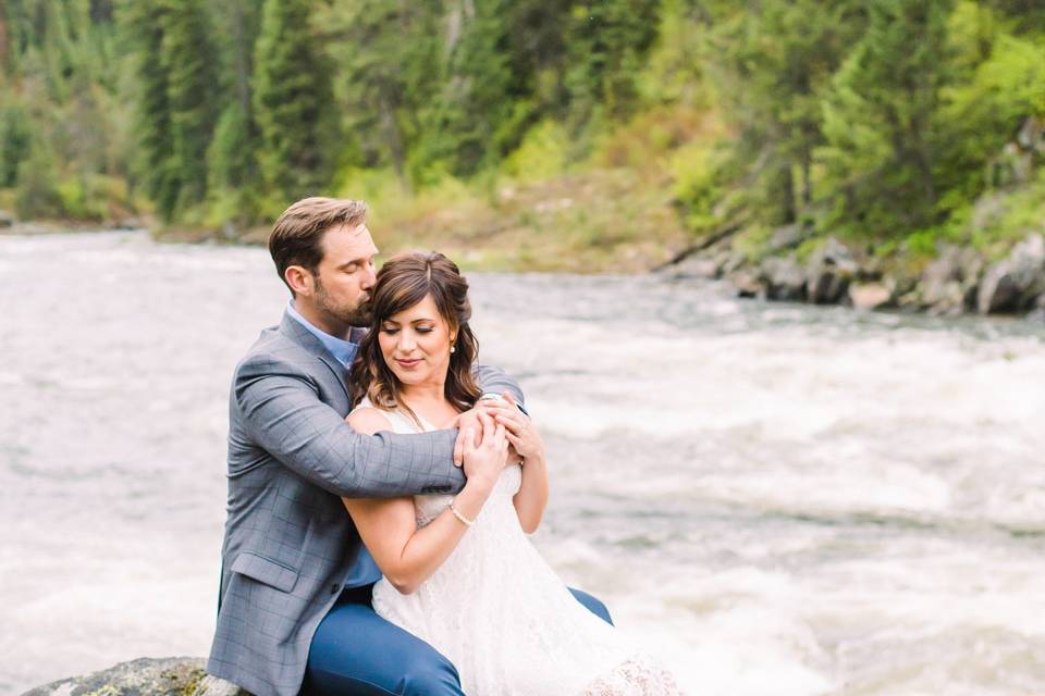 Riverside Engagement Session