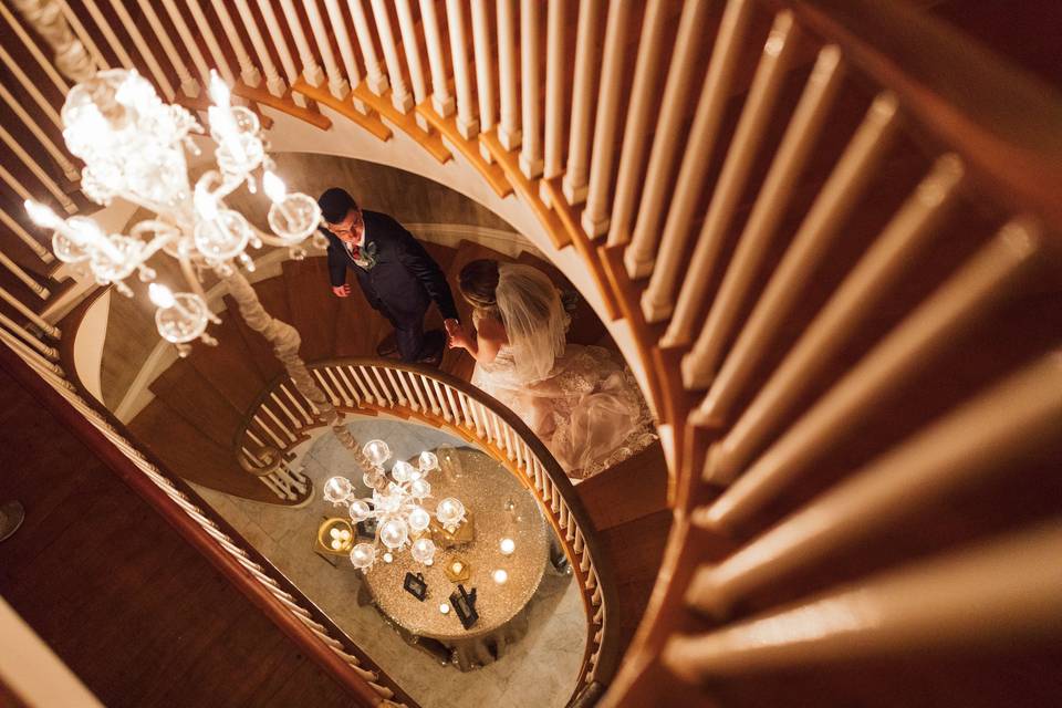 Elegant Spiral Staircase