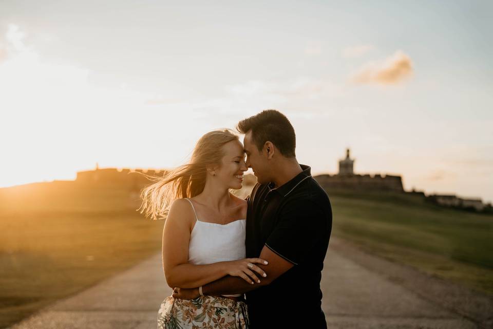 Engagement shoot in Puerto Ric