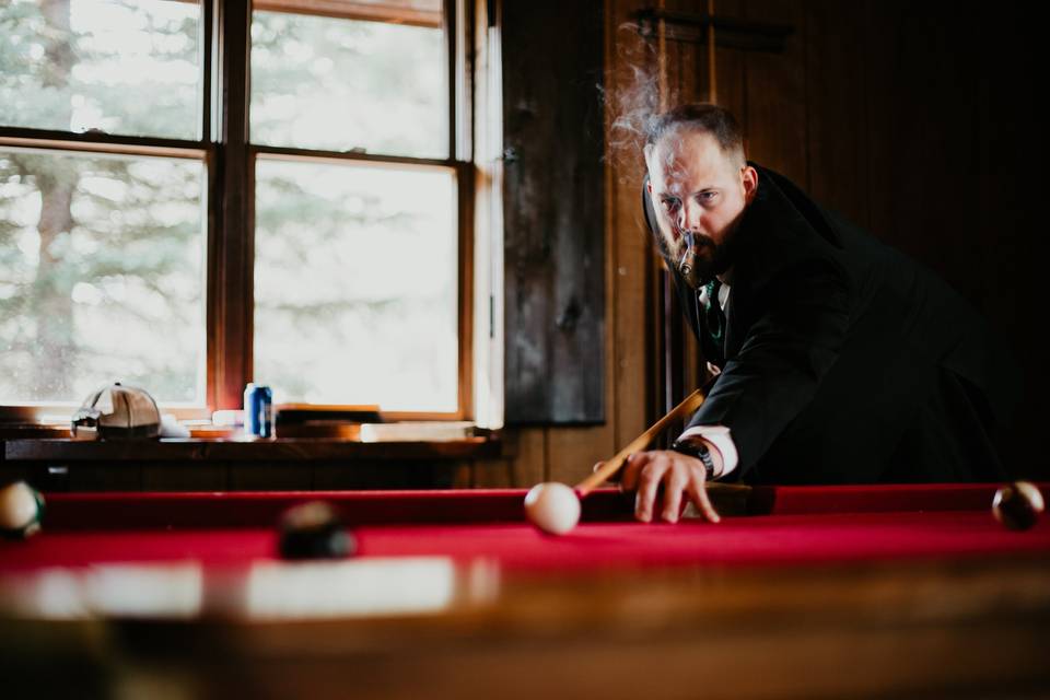 Pool and smoking