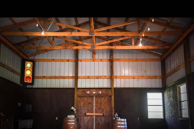 Wedding Barn interior