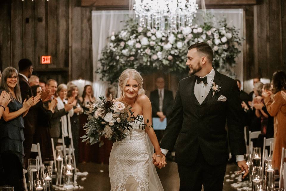 Ceremony in the Barn