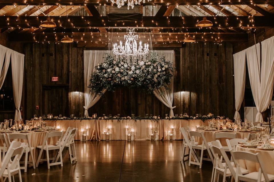 Reception in the Barn