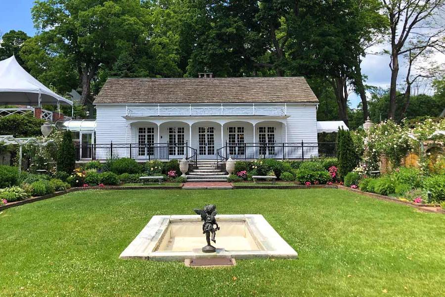 The Garden House at the Keeler Tavern Museum