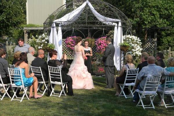 Outdoor wedding