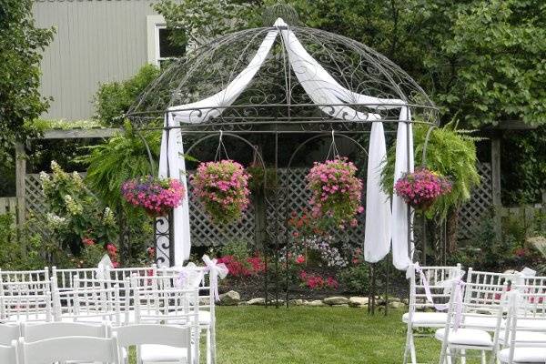 Outdoor wedding