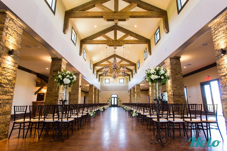 Indoor Ceremony Lodge