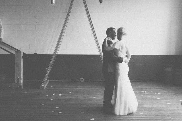 Couple dancing