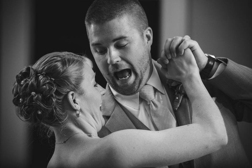 Couple dancing