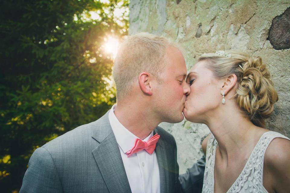 Couple kissing