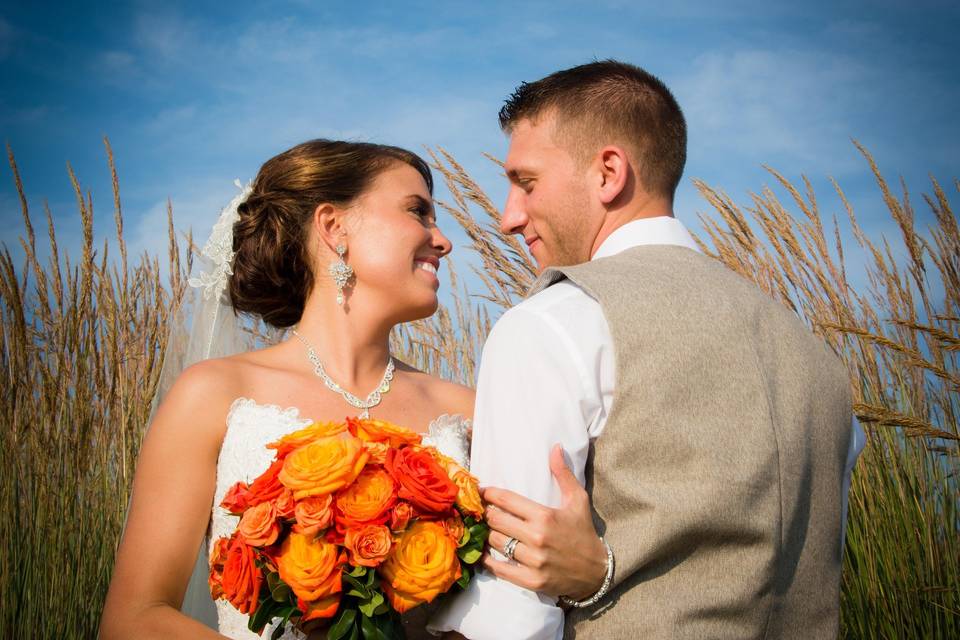 Creative couple portrait