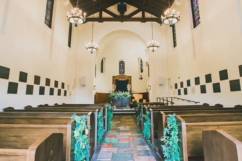 View of Chapel Seating