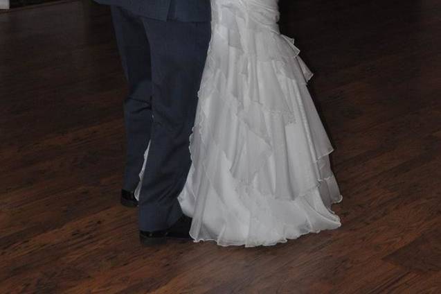 Couple dancing