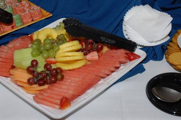 Appetizers for the reception