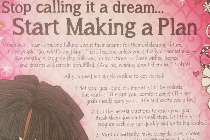 Make a plan