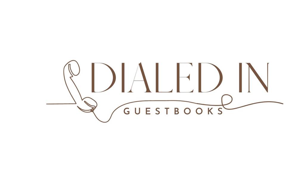 Dialed In Guestbooks