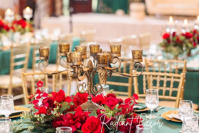 #manor wedding #candleabra