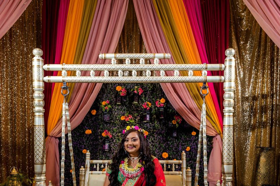 Mehendi stage