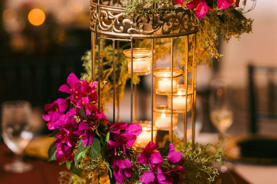 Birdcage centerpiece