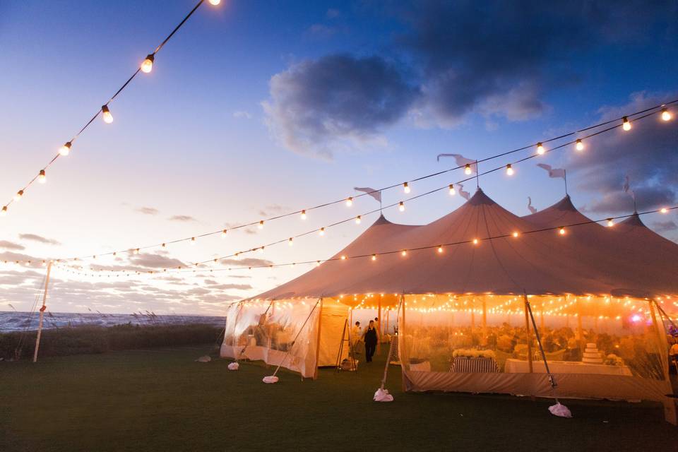 Perimeter String Lights - Sperry Tents Marion, Inc.