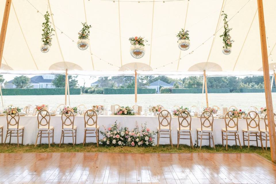 Sperry Reception Tent