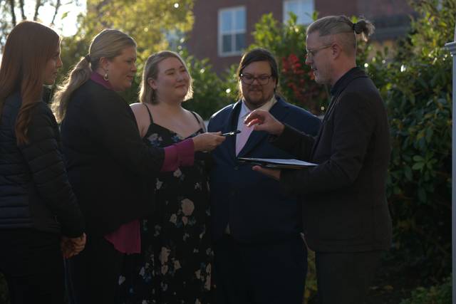 Wedding couple