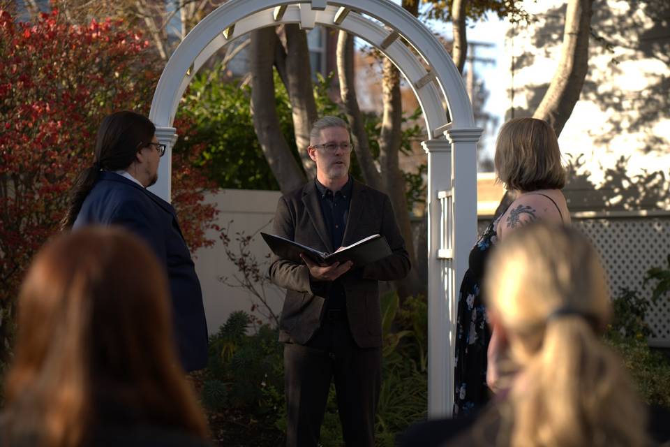 Autumn wedding