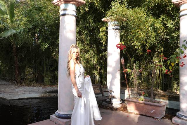 With the bride