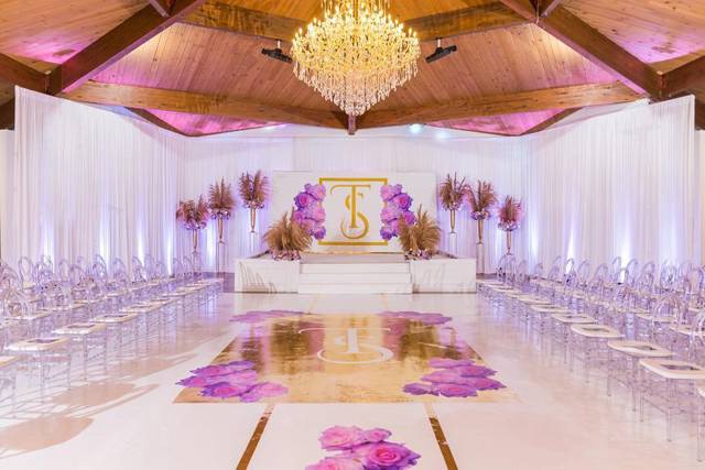 Ceremony setup in Hall