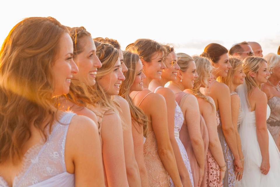 Bridal party - The Bliss Creative