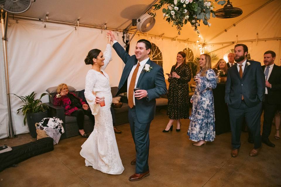 First dance as a couple