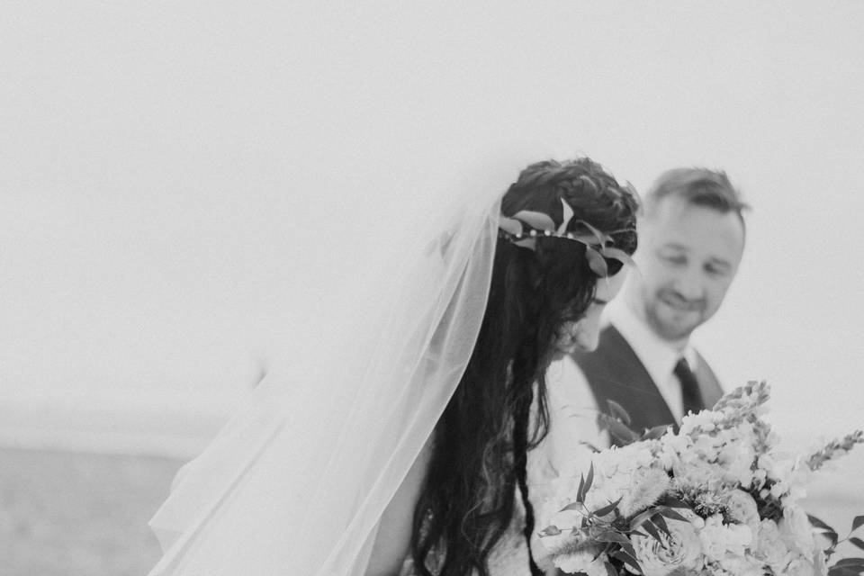 Handing off the bouquet