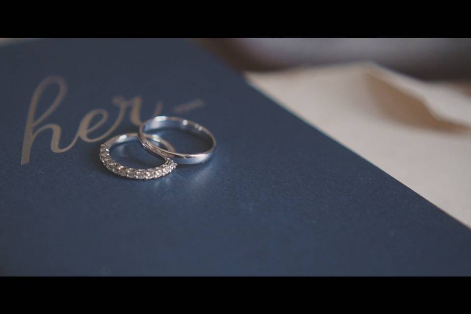 Rings and vow book