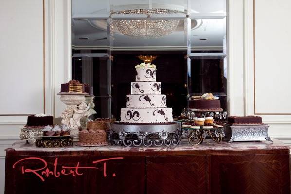 The Chocolate lover's Wedding .From chocolate doberge to chocolate petit fours and every chocolate dessert in between.