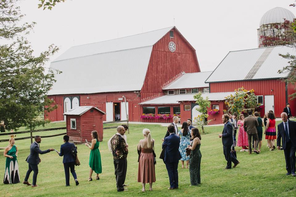 Ceremony farm florals